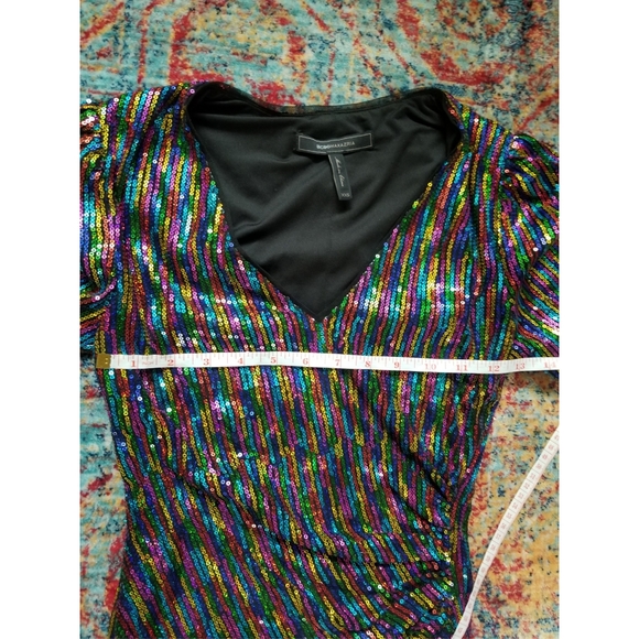 BCBG sparkly mini dress, xxs - Picture 4 of 9